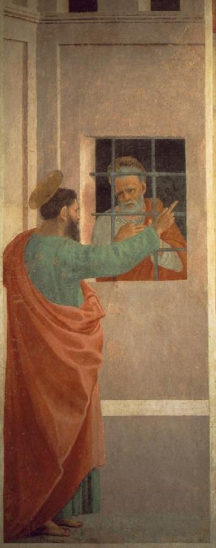 LIPPI, Filippino St Paul Visits St Peter in Prison dh